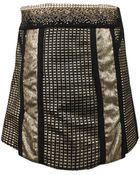 Marchesa Voyage Embellished Mini Skirt - Lyst