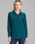 Equipment Blouse Slim Signature Silk - Lyst