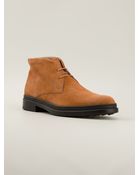 Tod's Classic Desert Boots - Lyst