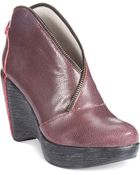 Jambu Women'S Indigo Platform Wedge Booties - Lyst
