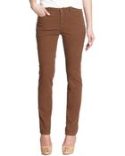 Lafayette 148 New York Printed Skinny Jeans - Lyst