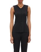 Derek Lam Peplum Hem Top - Lyst