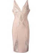 Hervé Léger 'Christy' Bodycon Dress - Lyst
