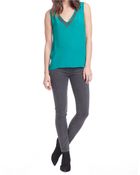 Plenty By Tracy Reese Jade Embellished Shell Top - Lyst
