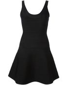 Hervé Léger Panel Dress - Lyst