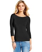 Guess Lace Top - Lyst