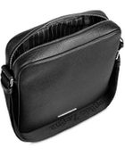 Ermenegildo Zegna Printed Leather Messenger Bag - Lyst