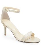 Ivanka Trump Vilma Patent Leather Ankle Strap Sandals - Lyst