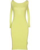 Patrizia Pepe Short Dress - Lyst