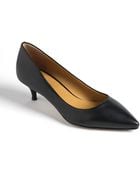 Nine West Illumie Leather Kitten Heels - Lyst