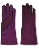 Betsey Johnson U/R Leather Gloves - Lyst