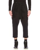 Rick Owens Astaires Cropped Wool Trousers - Lyst
