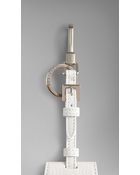 Burberry Leather Mirror Key Charm - Lyst