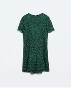 Zara Lace Jumpsuit - Lyst