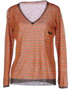 Massimo Alba Long Sleeve Sweater - Lyst