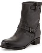 La Canadienne Courtney Leather Ankle Boot - Lyst