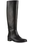 Lanvin Kneehigh Leather Boot - Lyst
