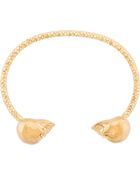 Alexander McQueen Twin Skull Bracelet - Lyst