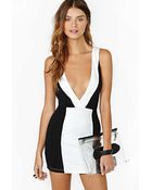 Nasty Gal Bond Girl Dress - Lyst