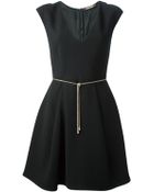 Roberto Cavalli Flared Dress - Lyst