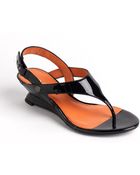 Via Spiga Leanne Wedge Sandals - Lyst