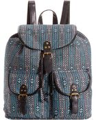 Rampage Aztec Print Backpack - Lyst