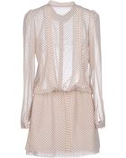 M. Grifoni Denim Short Dress - Lyst