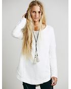 Free People Cuffed Tunic - Lyst