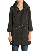 Ellen Tracy Techno Anorak Jacket - Lyst