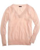 J.Crew Collection Cashmere V-Neck Sweater - Lyst