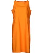 Max Mara Studio Knee-Length Dress - Lyst