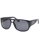 Tod's Women'S Rectangle Black Sunglasses - Lyst