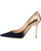 Jimmy Choo Abel Degrade Pointtoe Pump - Lyst