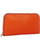 Valextra Zip Clutch - Lyst
