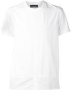 Kris Van Assche Shirt Hem T-Shirt - Lyst