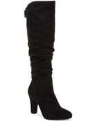 Jessica Simpson Finnegan Scrunched Dress Boots - Lyst