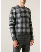 Givenchy Plaid Jumper - Lyst