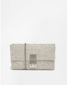 Dune Eliza Rhinestone Clutch Bag - Lyst