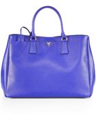 Prada Saffiano Lux Tote - Lyst