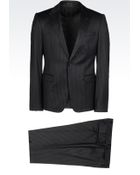 Emporio Armani One Button Suit - Lyst