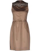 Pf Paola Frani Short Dress - Lyst