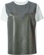 Viktor & Rolf Panel Contrast Blouse - Lyst