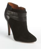 Nine West Brettly Leather Ankle Boots - Lyst