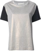 Golden Goose Deluxe Brand Golden Bicolour Tshirt - Lyst