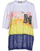 MSGM T-Shirt - Lyst