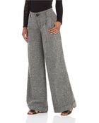 Free People Tweed Wide Leg Pants - Lyst