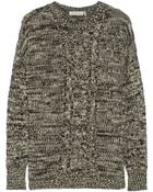 Etoile Isabel Marant Damia Cable-Knit Wool Sweater - Lyst