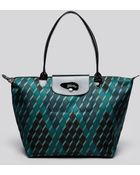 Longchamp Tote Le Pliage Losange Large - Lyst