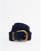 Ganni Skinny Waist Belt - Lyst