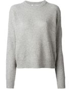 Alexander Wang Crew Neck Sweater - Lyst